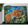  Леопард на дереве Животные Природа 80х100 Раскраска картина по номерам на холсте AAAA-NK694-80x100