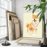 4 Портрет сиба-ину Животные Собака Легавая Для детей для подростков Для девочки Для мальчика 100х125 Раскраска картина по номера
