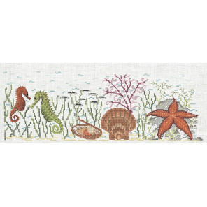  Crustaceans (Моллюски) Набор для вышивания Le Bonheur des Dames 1195