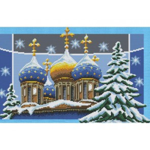Рождественские купола Набор для вышивания Белоснежка