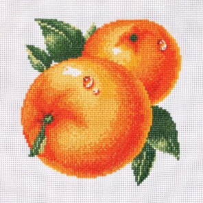Набор для вышивки Сочные апельсины Набор для вышивания Белоснежка