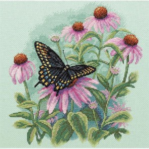 Бабочка и ромашки 35249 Набор для вышивания Dimensions ( Дименшенс )