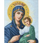 Макет Иверская икона Божией Матери Алмазная вышивка мозаика Гранни
