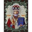 Святой Николай Угодник Набор для вышивки бисером Вышиваем бисером