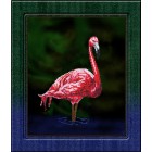 Фламинго Набор для частичной вышивки бисером Вышиваем бисером