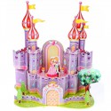 Фиолетовый замок 3D Пазлы Zilipoo