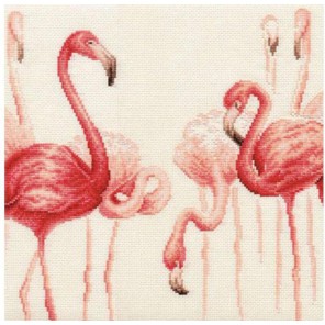 Фламинго. Набор №2 Набор для вышивания Золотое Руно