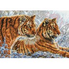 Амурские тигры Набор для вышивания Белоснежка