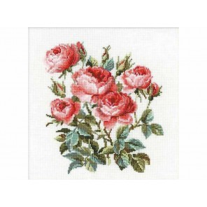 Садовые розы Набор для вышивания Риолис