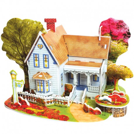 Романтический дом (мини серия) 3D Пазлы Zilipoo