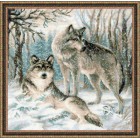 Волчья пара Набор для вышивания Риолис