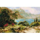 Горное озеро Набор для вышивания Риолис