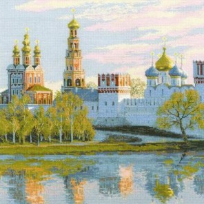 Москва. Новодевичий монастырь Набор для вышивания Риолис