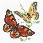 Бабочки-красавицы Набор для вышивания Алиса