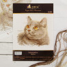 Упаковка Британский кот Набор для вышивания Алиса