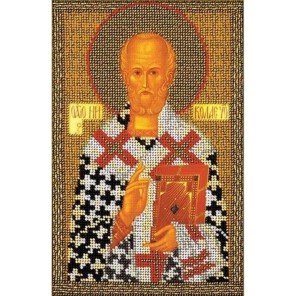 Святой Николай Чудотворец Набор для вышивки бисером Кроше