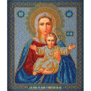 Леушинская Богородица Набор для вышивки бисером Кроше