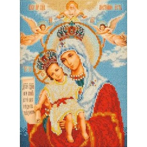 Богородица Милующая Набор для вышивки бисером Кроше