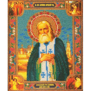 Святой Серафим Саровский Набор для вышивки бисером Кроше