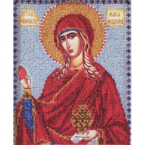 Святая Мария Набор для вышивки бисером Кроше