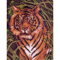 Тигр Канва с рисунком для вышивки Матренин посад