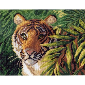 Индокитайский тигр Ткань с рисунком Матренин посад