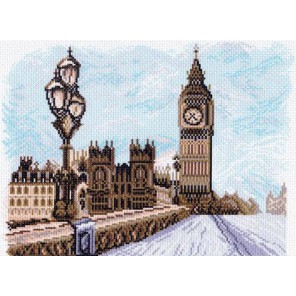 Лондон Ткань с рисунком Матренин посад