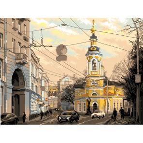 Москва, ул. Солянка Ткань с рисунком Матренин посад