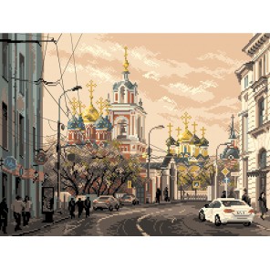 Москва, ул. Варварка Ткань с рисунком Матренин посад
