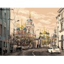 Москва, ул. Варварка Канва с рисунком для вышивки Матренин посад
