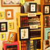 Фрагмент Книжный магазинчик Набор для создания миниатюры румбокс