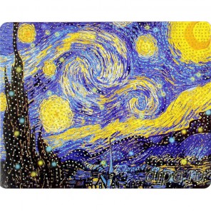 Звездная ночь Алмазная вышивка мозаика с глиттером на картоне