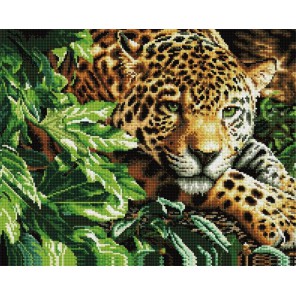 Леопард Алмазная мозаика вышивка на подрамнике Painting Diamond