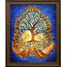 Готовая картина Древо жизни Алмазная вышивка мозаика Гранни