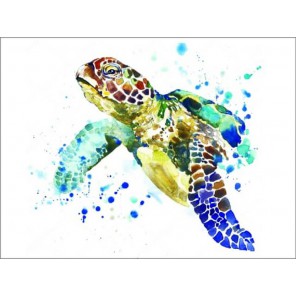 Черепаха Алмазная мозаика на подрамнике