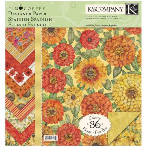 Сад 31*31см Набор бумаги для скрапбукинга, кардмейкинга K&Company