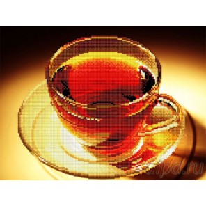 Вечерний чай Алмазная частичная вышивка (мозаика) Molly