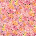 Розы (Весна) 31*31 Бумага для скрапбукинга, кардмейкинга K&Company
