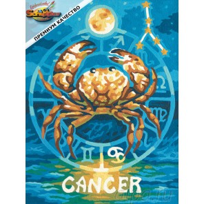 Рак (Знаки Зодиака) Раскраска картина по номерам Schipper (Германия)
