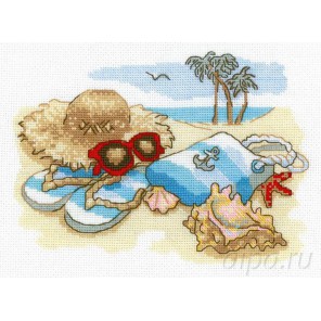 Отдых на море Набор для вышивания Риолис