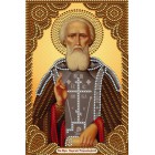 Святой преподобный Сергий Радонежский Алмазная частичная мозаика на подрамнике Color Kit