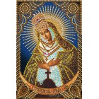 Остробрамская Пресвятая Богородица Алмазная частичная мозаика на подрамнике Color Kit
