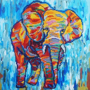 Яркая Африка Алмазная картина-раскраска Color Kit