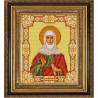 Пример оформления в рамке Святая Анна Канва с рисунком для вышивки бисером Конек 9169