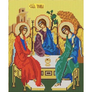 Святая Троица Канва с рисунком для вышивки бисером Конек