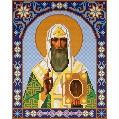 Святой Пётр Канва с рисунком для вышивки бисером Конек