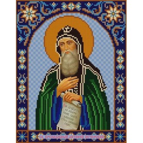 Святой Антоний Канва с рисунком для вышивки бисером Конек