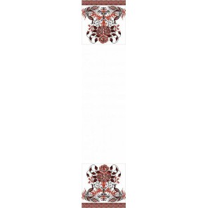 Рушник свадебный 4 Канва с рисунком для вышивки бисером Конек
