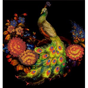 Жар-птица Канва с рисунком для вышивки бисером Конек