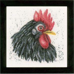  Black chicken Набор для вышивания LanArte PN-0157489